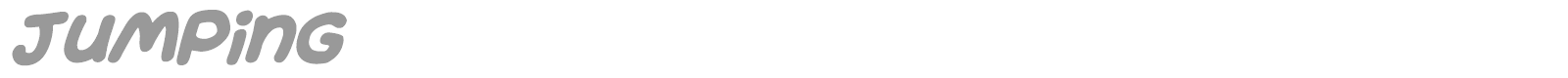 Jumping font preview